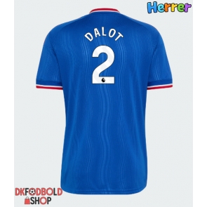 Manchester United Diogo Dalot #2 Udebanetrøje 2026-27 Kort ærmer